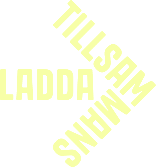 LaddaTillsammans logotyp gul